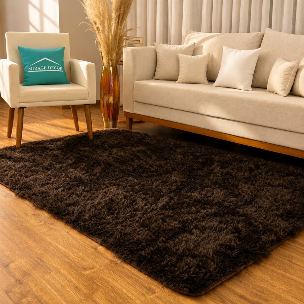 Tapete Peludo Sala Quarto 2,00m x 1,40m Macio Luxuoso