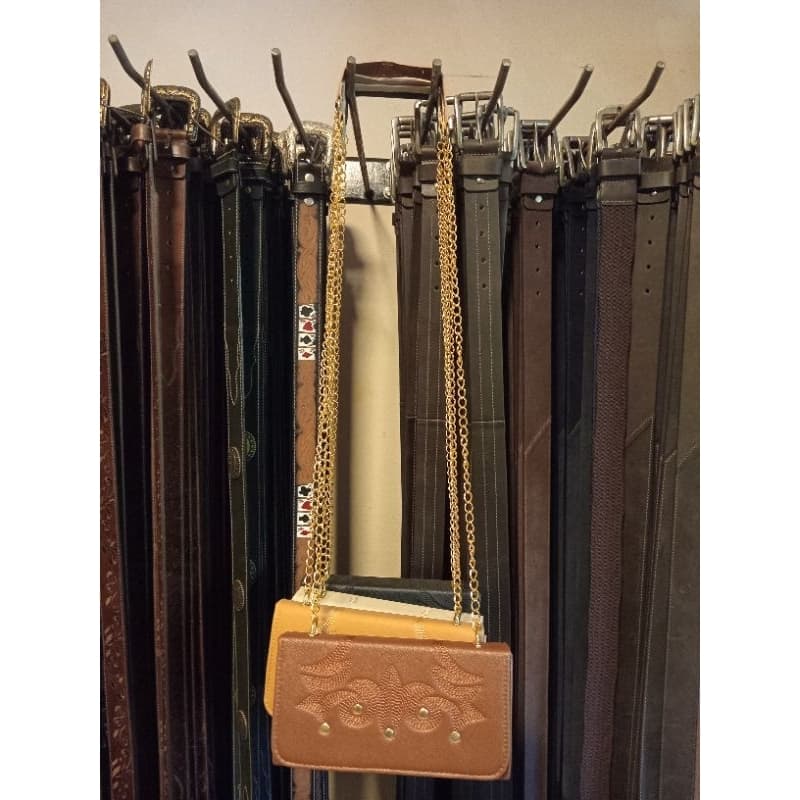Bolsa De Alça Feminina Cores Variadas Couro Sintético