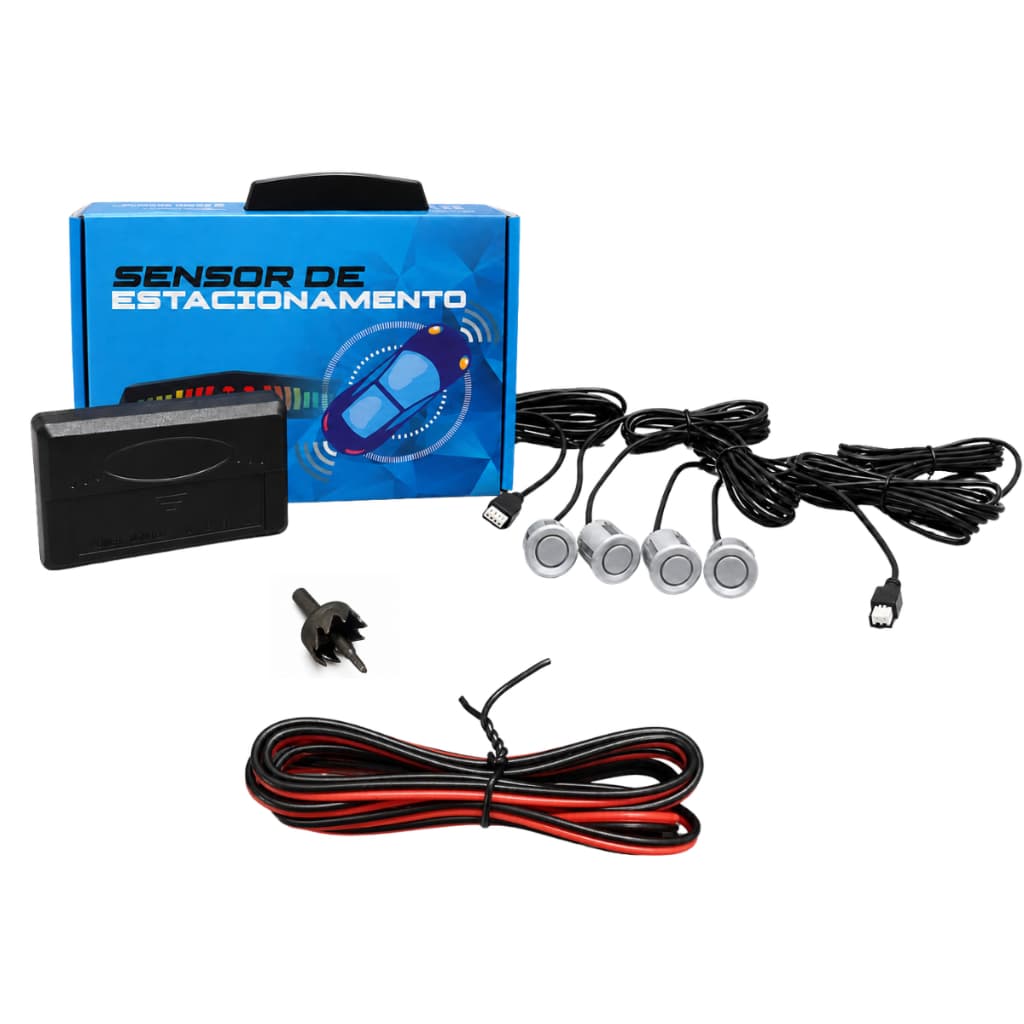 Sensor De Estacionamento Prata 18,5mm M7SEMPT185 – M7