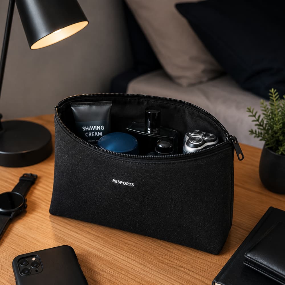 Necessaire Masculina Neoprene Organizadora Viagem Higiene Pessoal Bolsa Porta Acessórios Resports