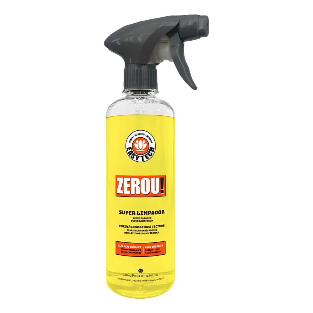 Zerou Super Limpador Pneus Borrachas Automotivo Easytech