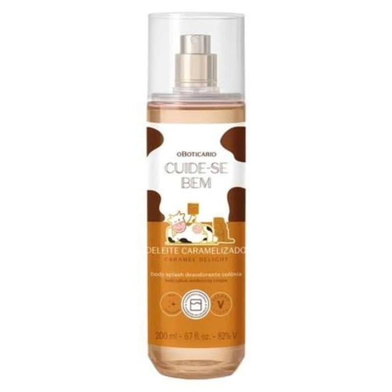 Body Splash Desodorante Colônia Cuide -se Bem Deleite Caramelizado 200ml
