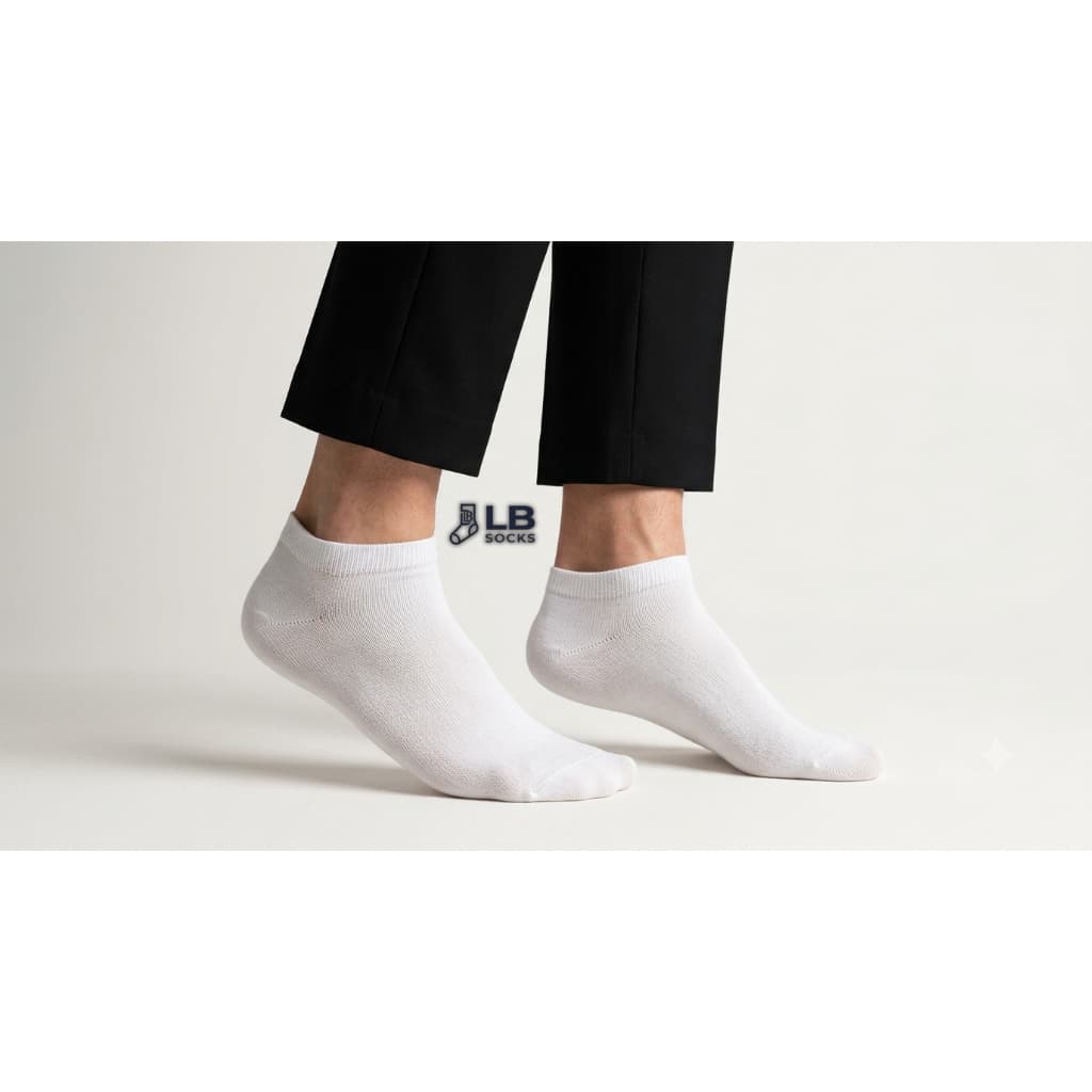 Kit 24 Pares de Meia Masculina/Feminina/Unissex Soquete Branca Cano Curto