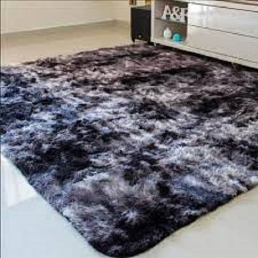 Tapete Grande Decoração Sala Felpudo Luxo Macio Shaggy 2,00 X 1,40 m