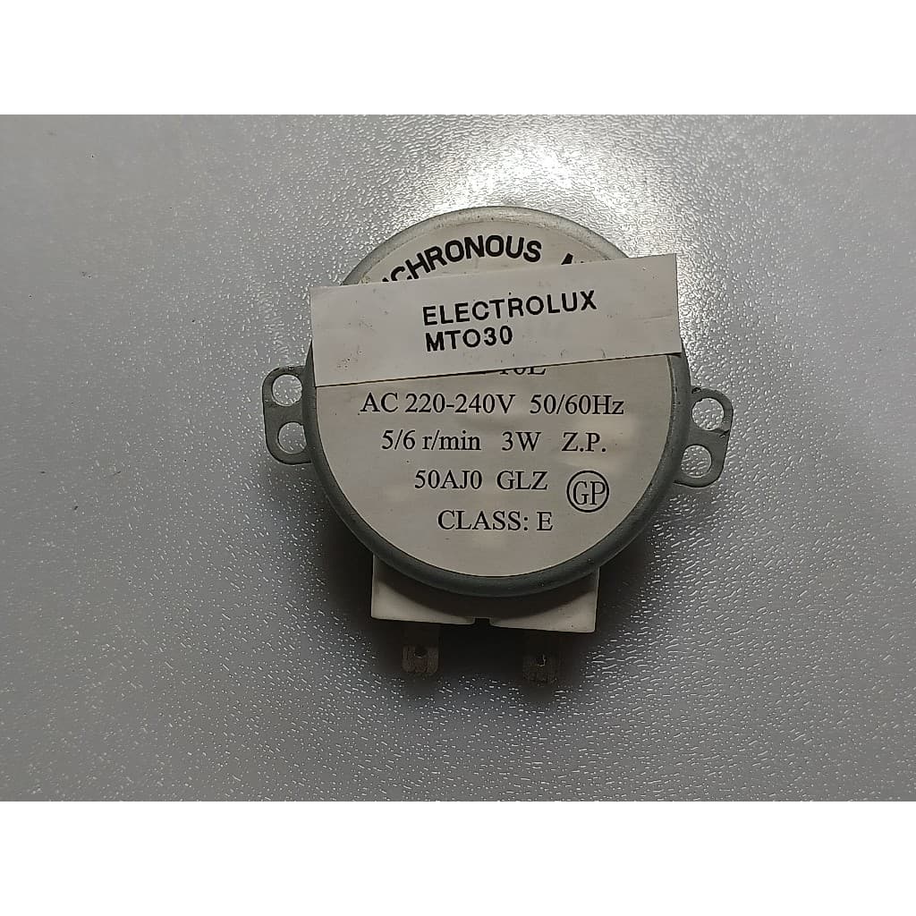 motor do prato microondas electrolux - mto30