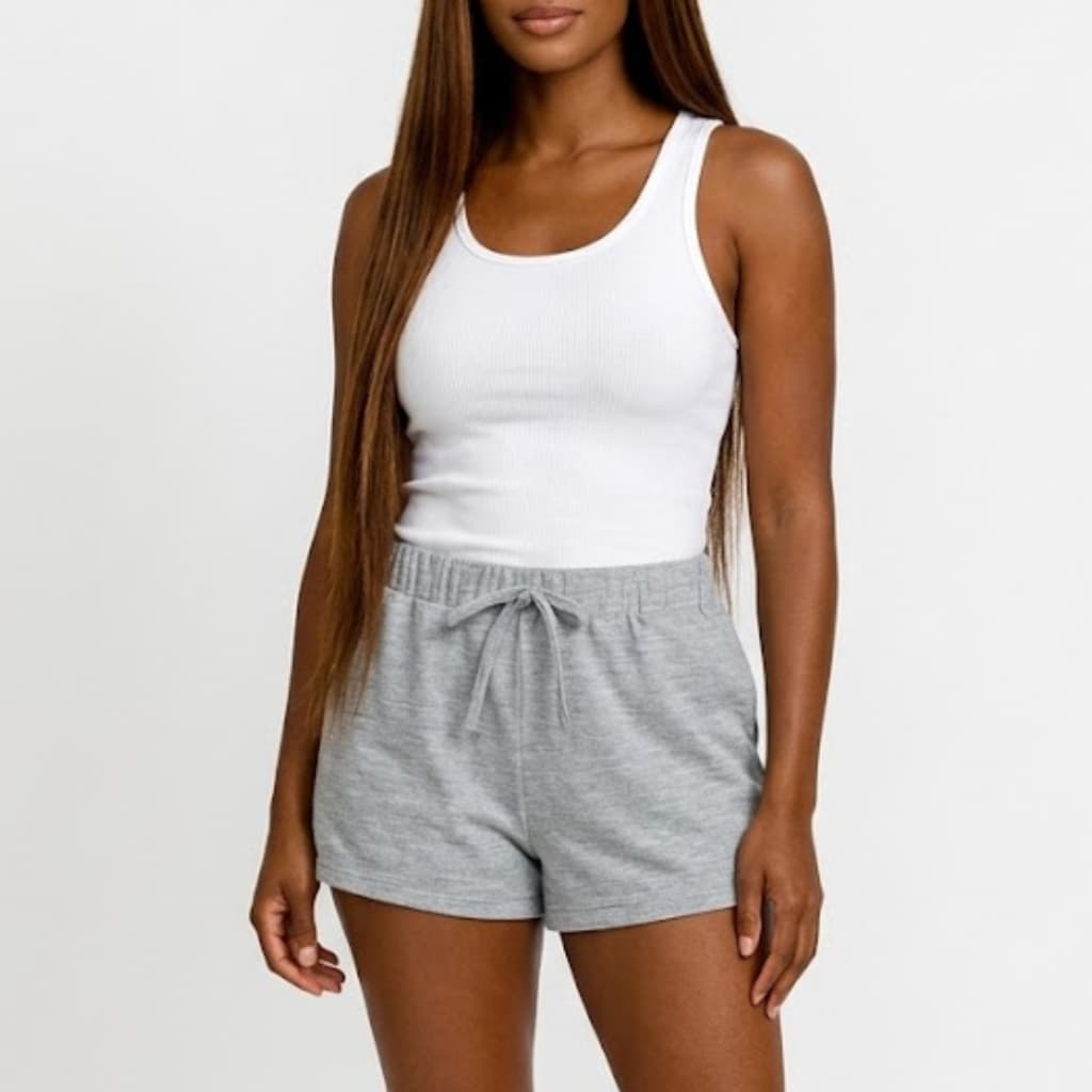 Shorts feminino Básico short moletom bermuda feminina short academia shortinho confortavel