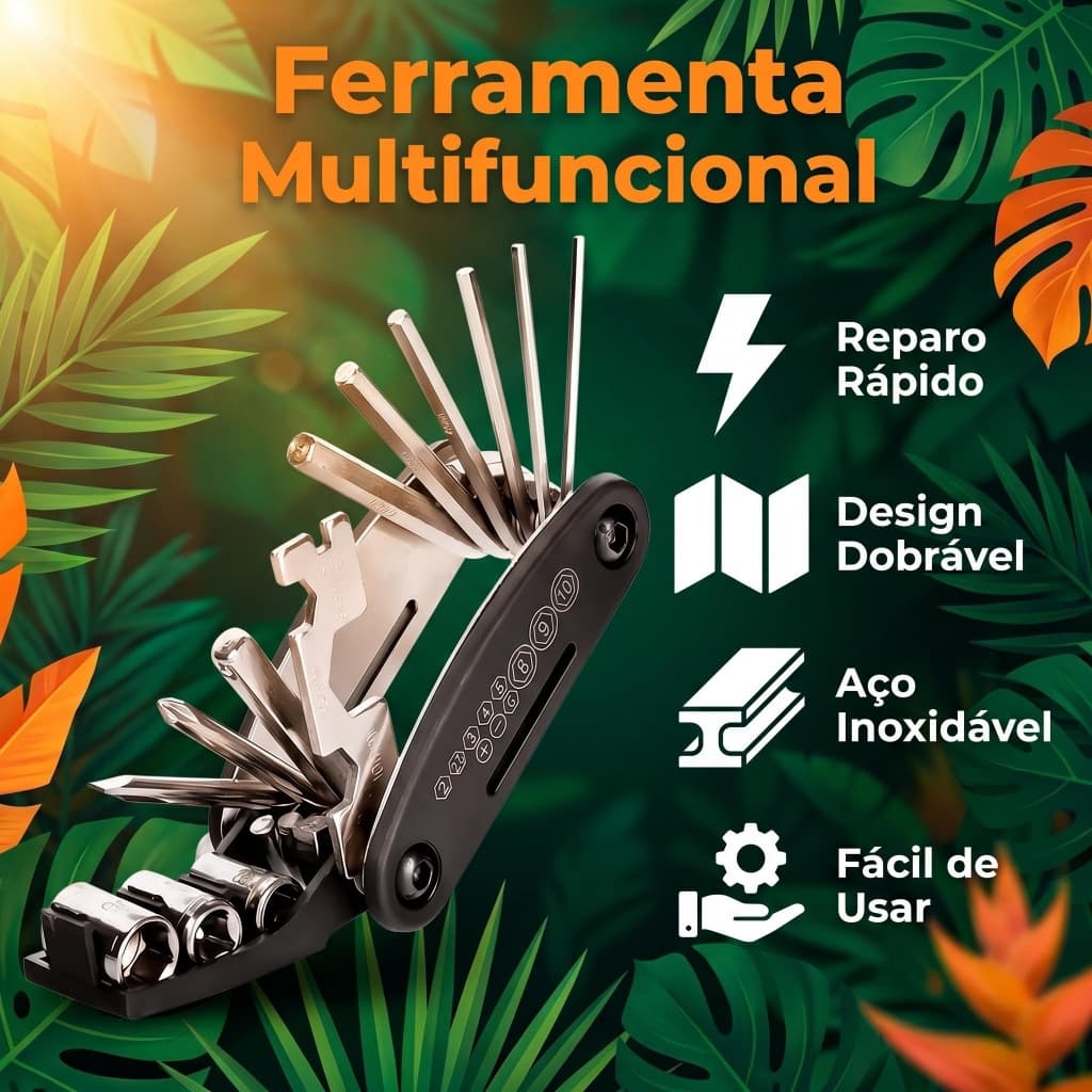 Manutenção Bicicleta Compacto Para Uso Emergencial