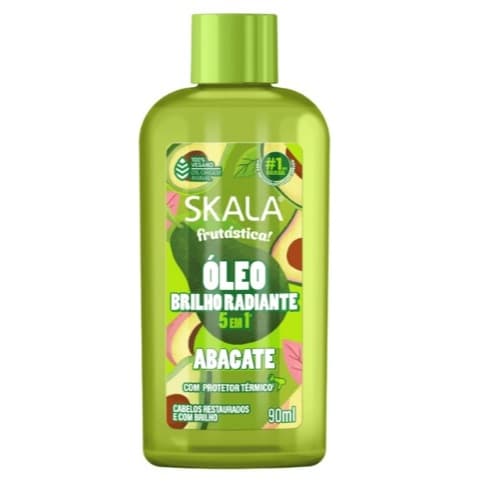 Óleo Capilar Skala Frutástica Brilho Radiante 5 em 1 Abacate 90ml