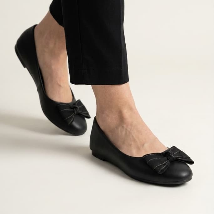 Sapatilha Sapato Feminino Mocassin Casual Detalhe Laço Cores Confortável Leve Tendencia Moda Dia a Dia