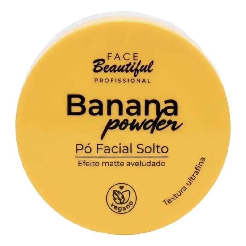 Pó Banana Fixador Efeito Matte Aveludado- Face Beautiful