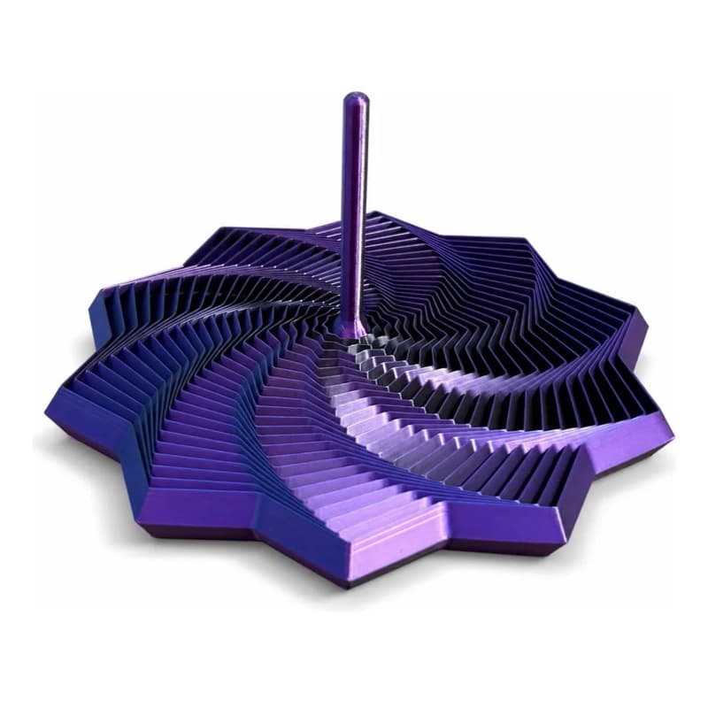 Estrela Fidget 3D Sensorial - Design Hexagonal Fractal, Alívio de Estresse
