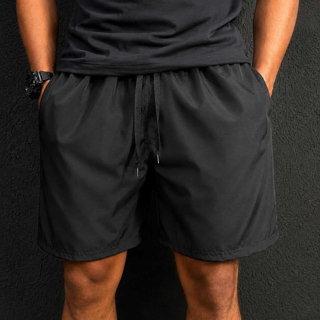 Short bermudas masculino tactel com elastano secagem rápida para treino