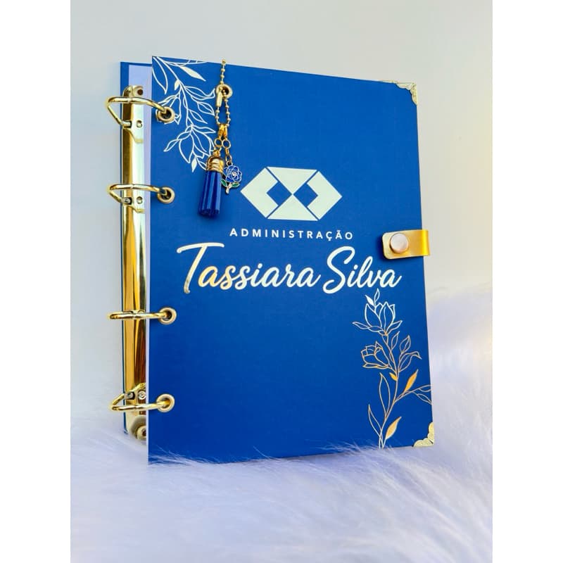 Fichário Personalizado Administração / Fichário capa e páginas Personalizadas/ Fichário A5 Personalizado
