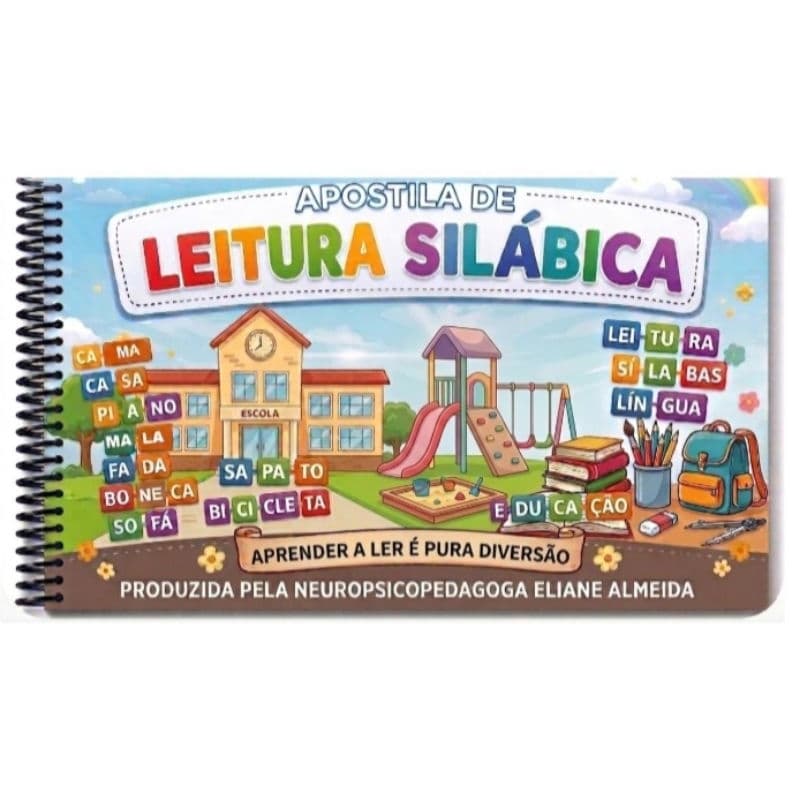 APOSTILA DE LEITURA SILÁBICA TEXTO DE LEITURA EM SÍLABAS 30 TEXTOS