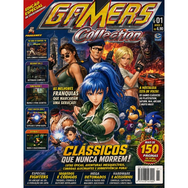 Revista Gamers: Coleção Completa Digitalizada