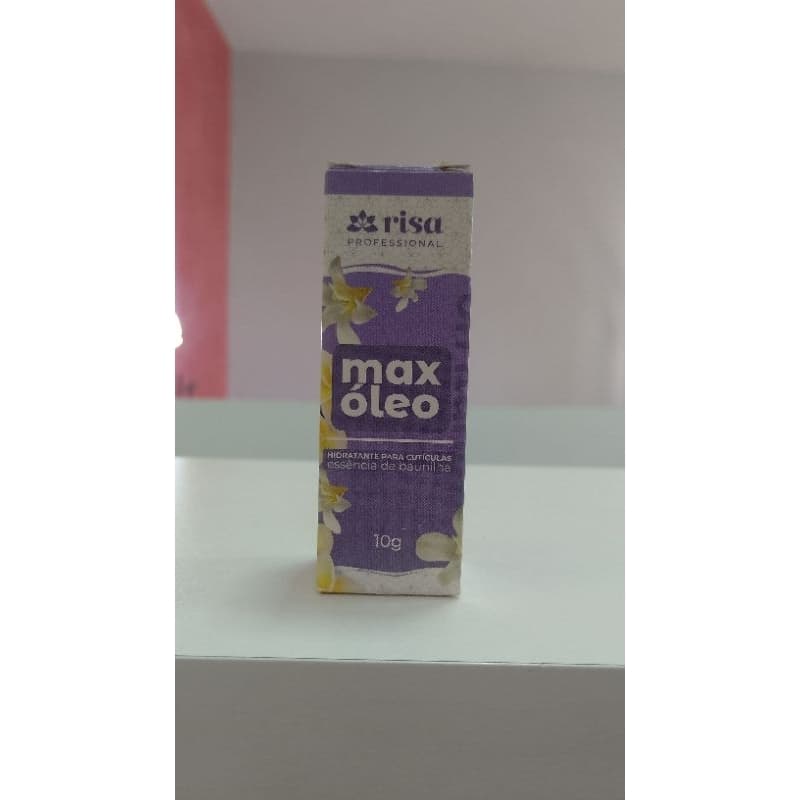 Óleo Hidratante para Cutículas Risa Professional Max Óleo Baunilha 10g