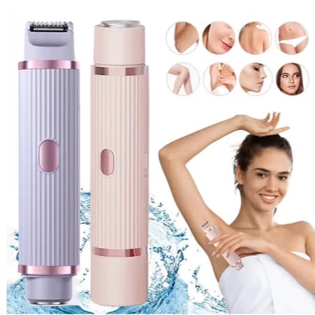 Depilador Elétrico Compacto - Mini e Versátil com Carregamento USB para Homens e Mulheres