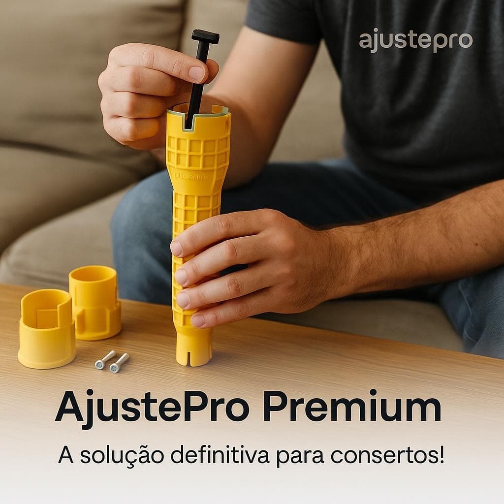 Kit de Chaves Ajustáveis Multiuso 5 Peças para Torneiras