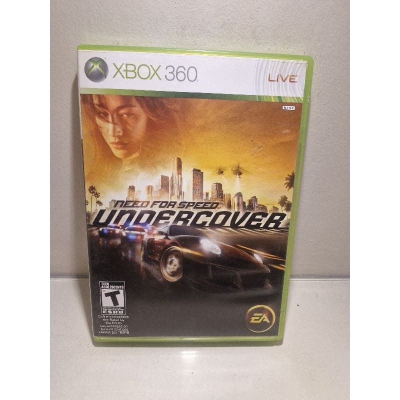 Need for speed undercover xbox 360 original em mídia física