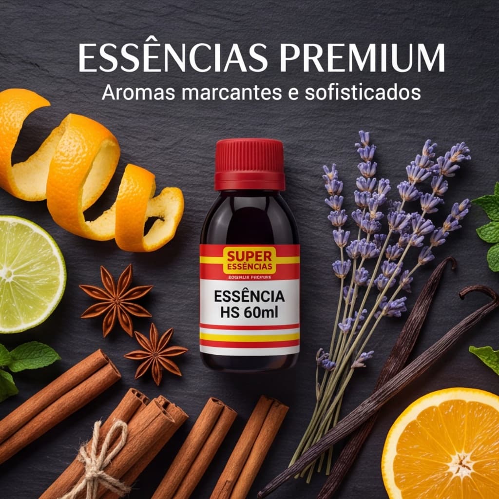 Essências Hidrosuluvel de Fragrâncias Variadas para Perfumes e Cosméticos
