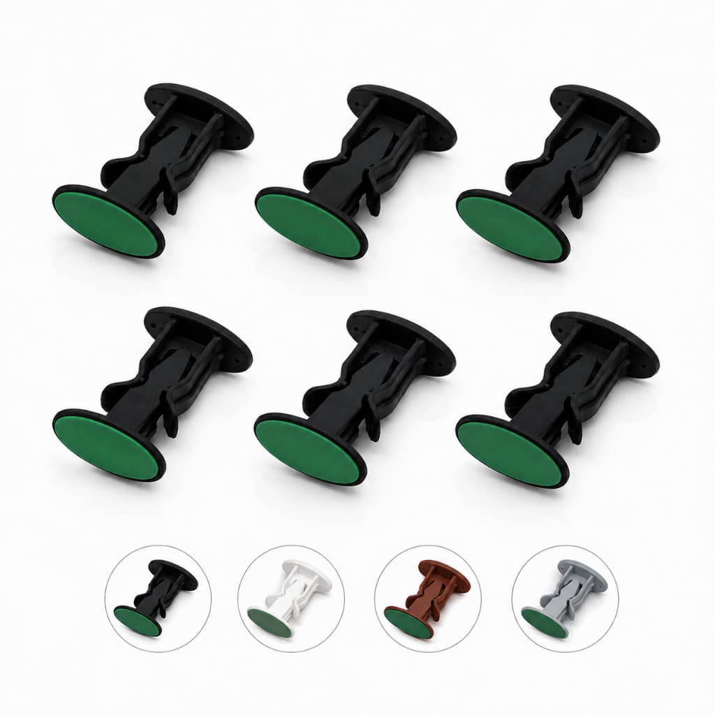 Kit 6 Trava Porta Prático Adesivo Cobrirel