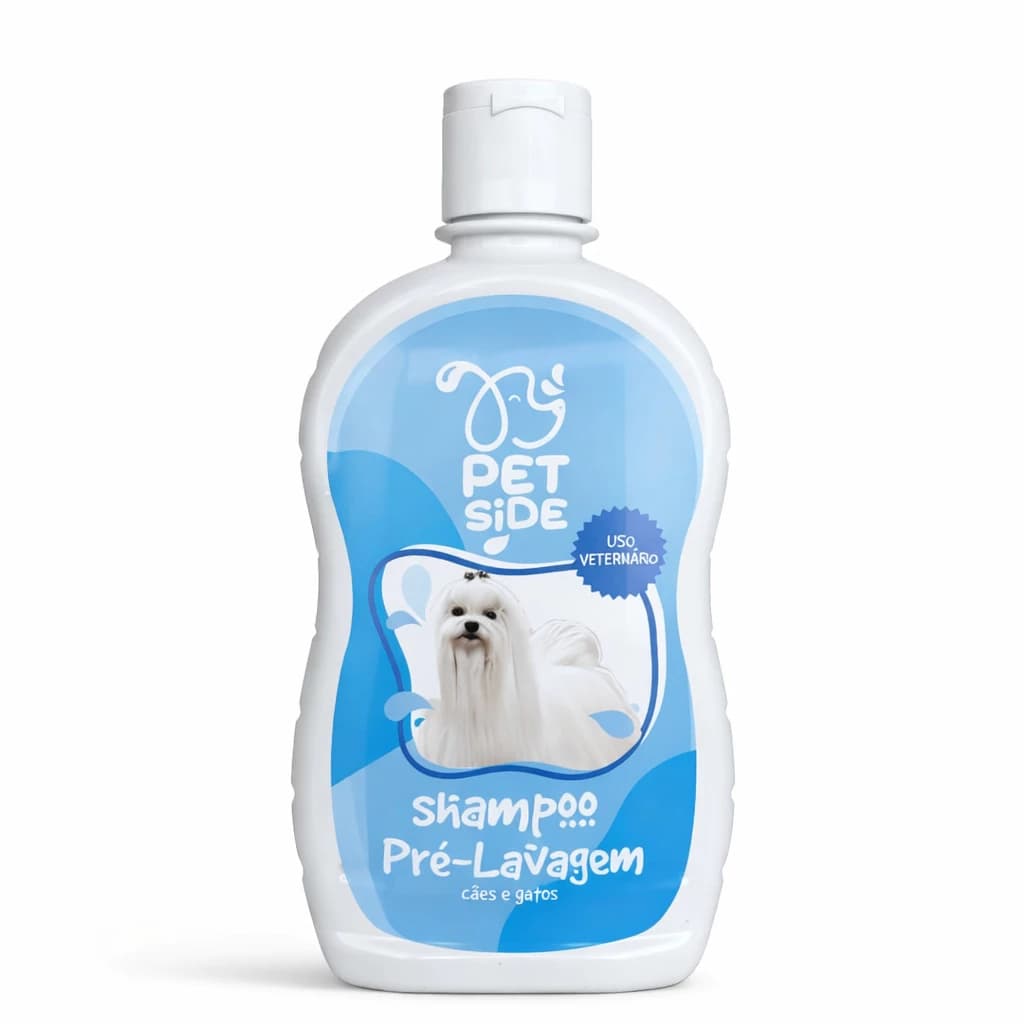 Shampoo Pet Pré-Lavagem Petside Limpeza Profunda para Cães Cachorro