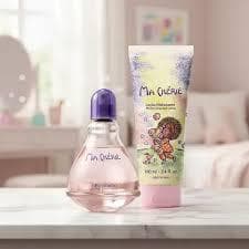 kit ma chérie deo colonia 100ml + loçao hidratante 200ml validade 04/2026