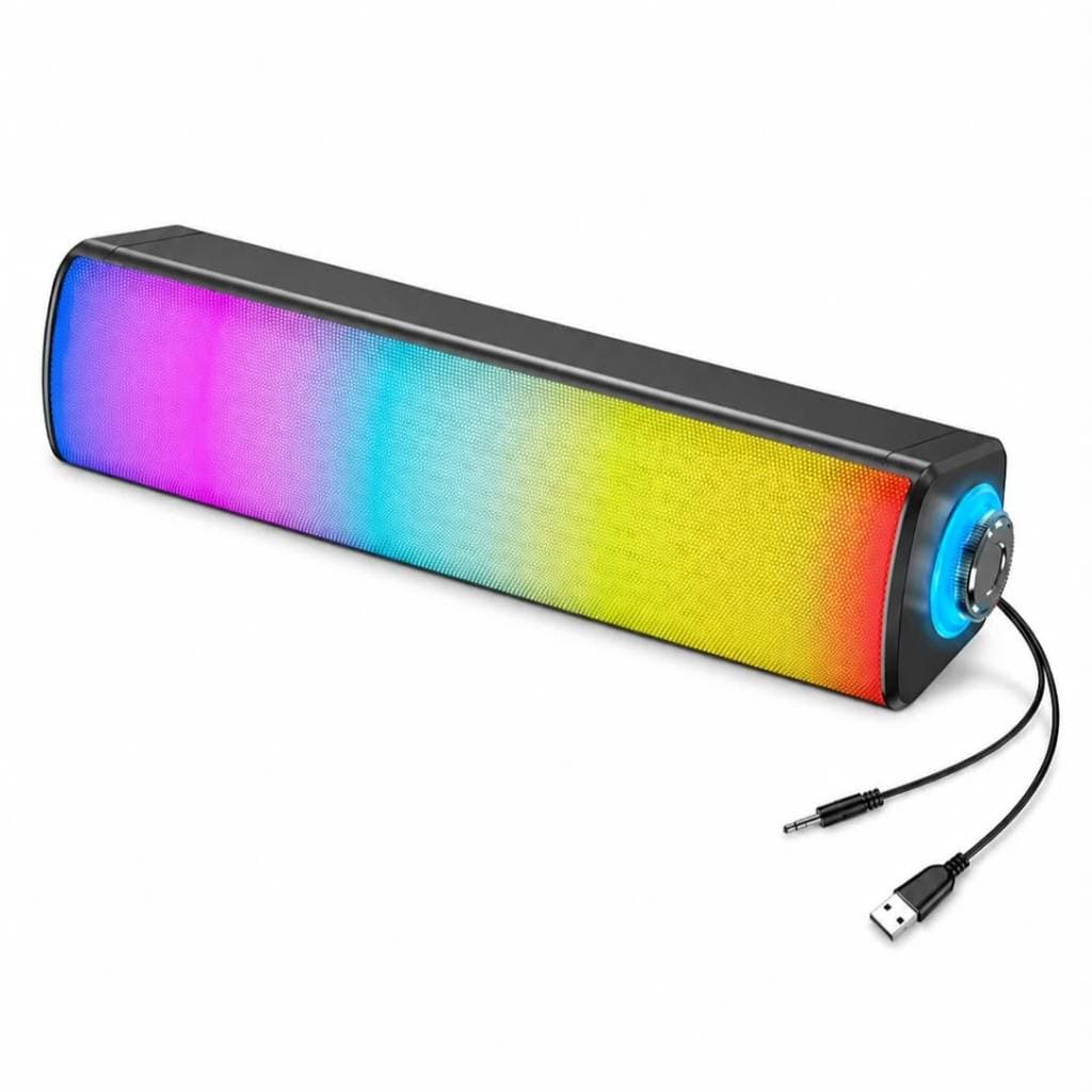 Soundbar para PC SEISA - Som Claro e Potente