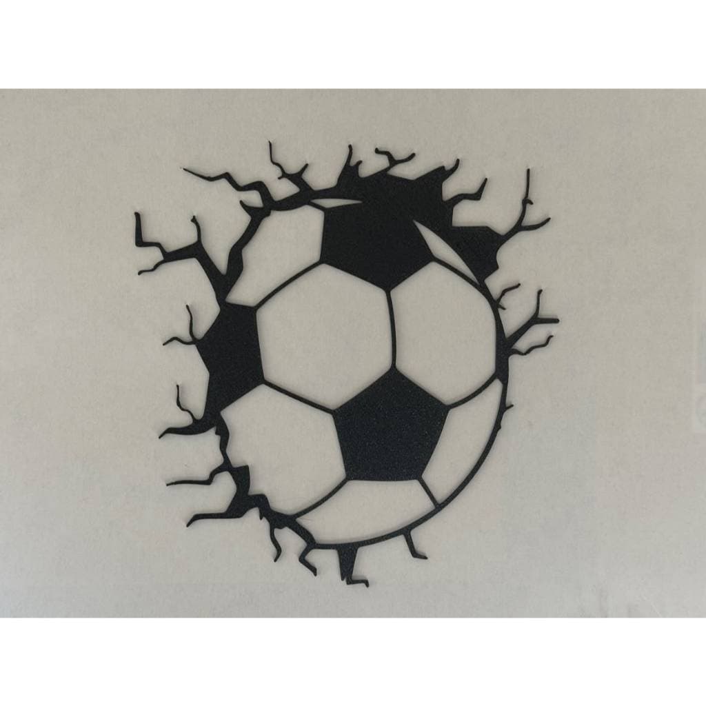 Bola Decorativa de Futebol | Decoração Moderna para Casa, Escritório, Quarto e Espaço Gamer