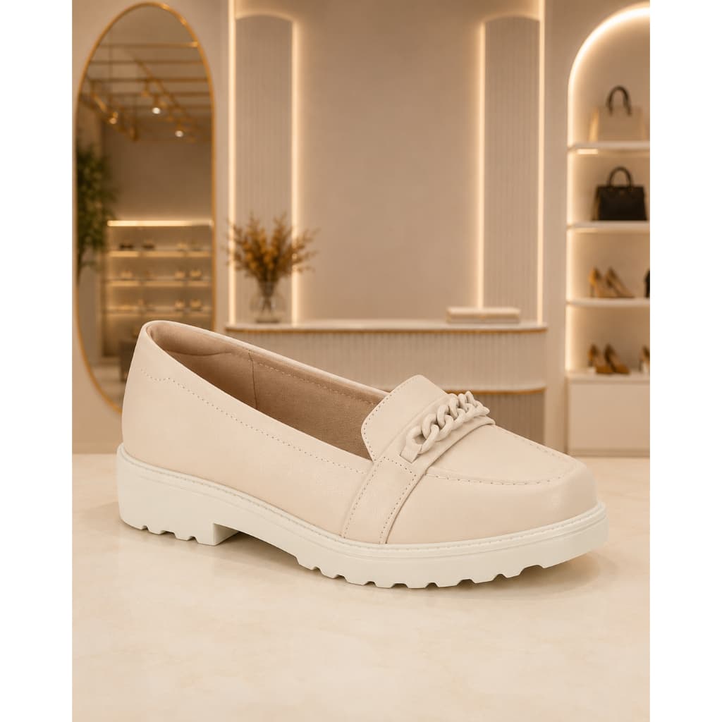 Sapato Mocassim Anabela Modare Conforto Original