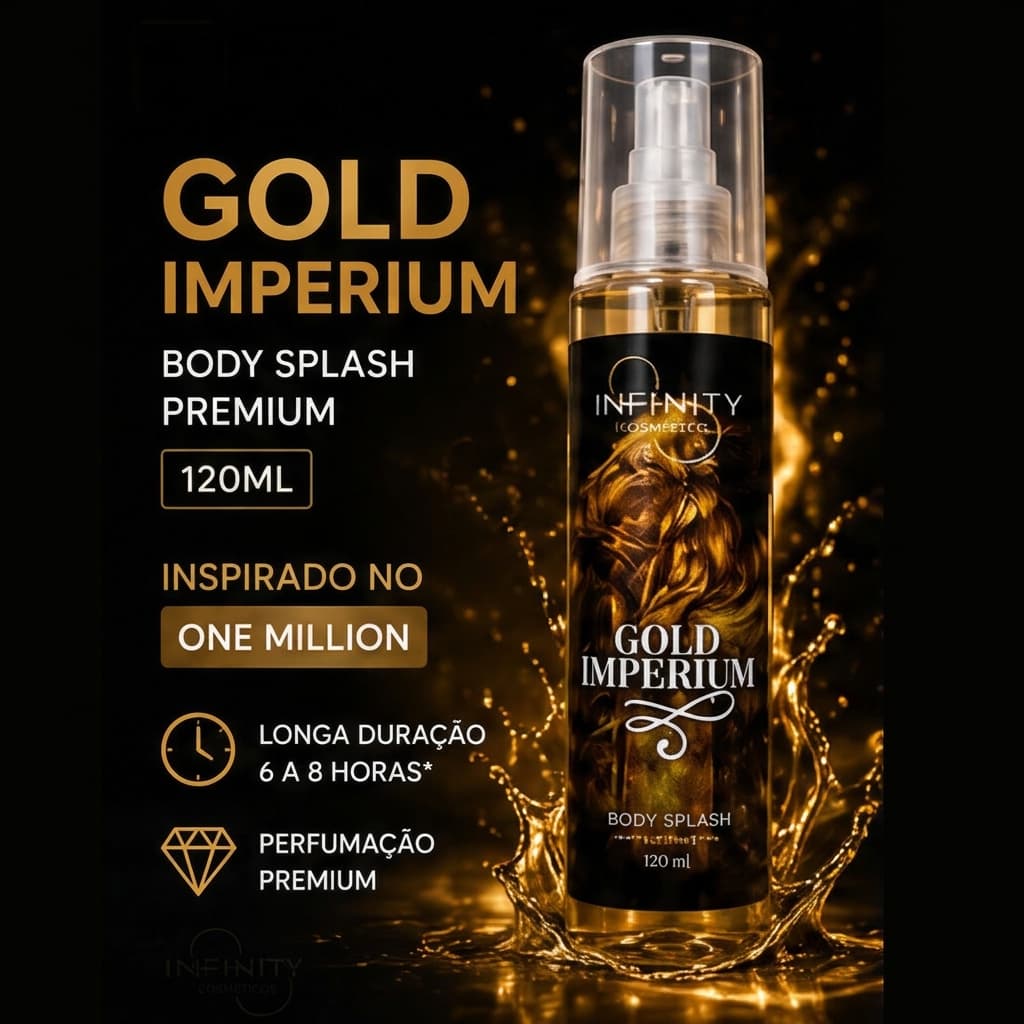 Body Splash Masculino Premium 120ml Fragrância Doce Amadeirada Longa Duração Perfume Masculino