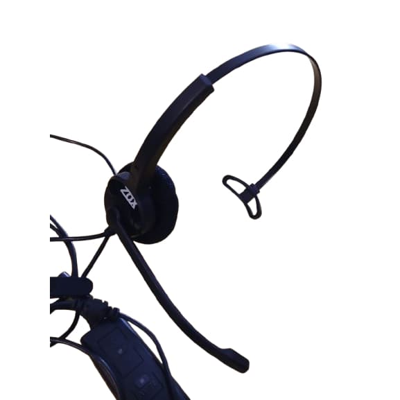 HEADSET ZOX DH80 USB MONO AURICULAR SEMI NOVO.