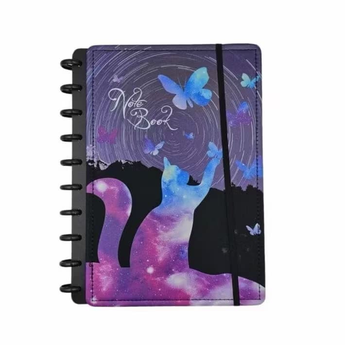 Caderno Inteligente Luxo Capa Dura De Courinho 80 Folhas A5 16cm*21cm