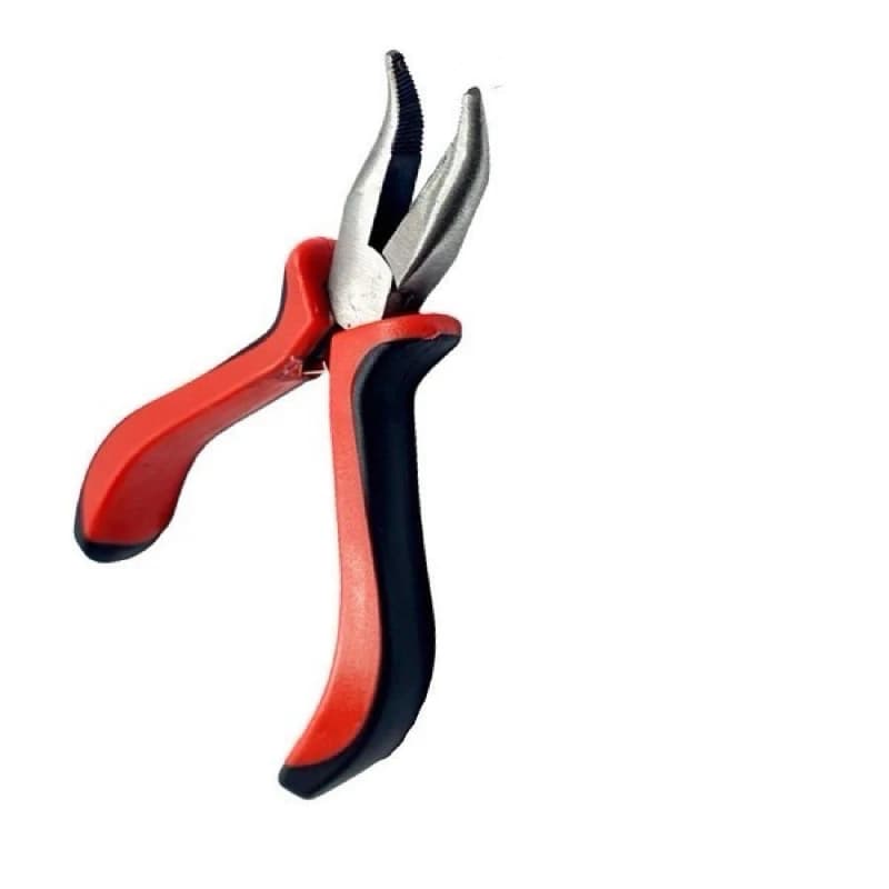 Alicate para Mega Hair Mega Lace  Aplicação de Microlink- Curvado e reto