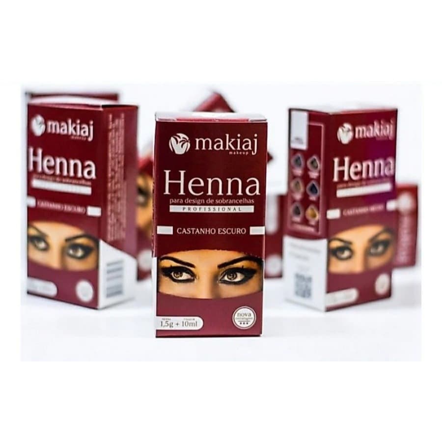 Henna para Sobrancelhas Makiê Professional – Design de Sobrancelhas com Alta Fixação | Diversas Cores
