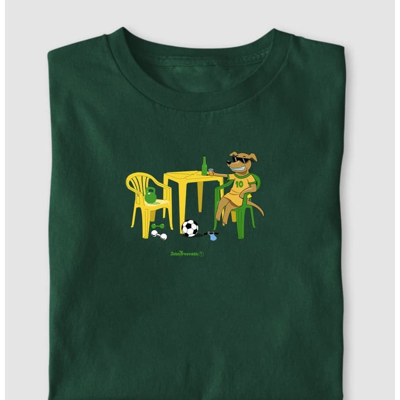 Camiseta Caramelo na Resenha Futebol