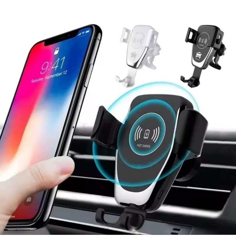 ⚡ Suporte Automotivo com Carregador Sem Fio 30W ⚡