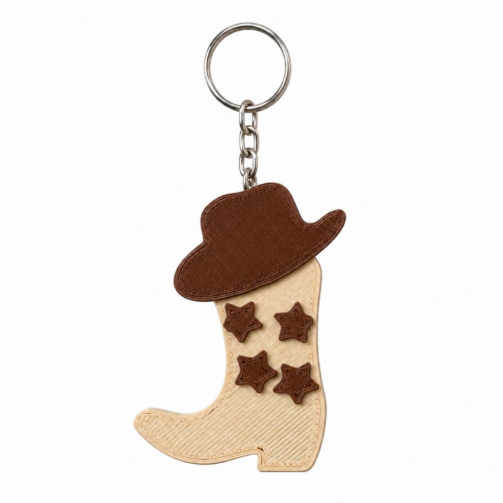 Chaveiro Abridor de Latas Bota Country Cowgirl Moda Sertaneja Western Rodeio Presente Mimo Brinde Unhas Seguras
