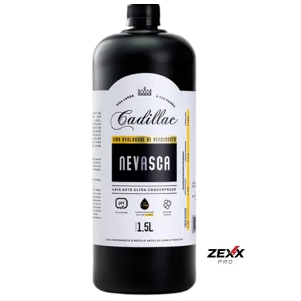 Lava Auto Shampoo Automotivo Nevasca Cadillac 1,5l - Hiper Concentrado 1 :1.600