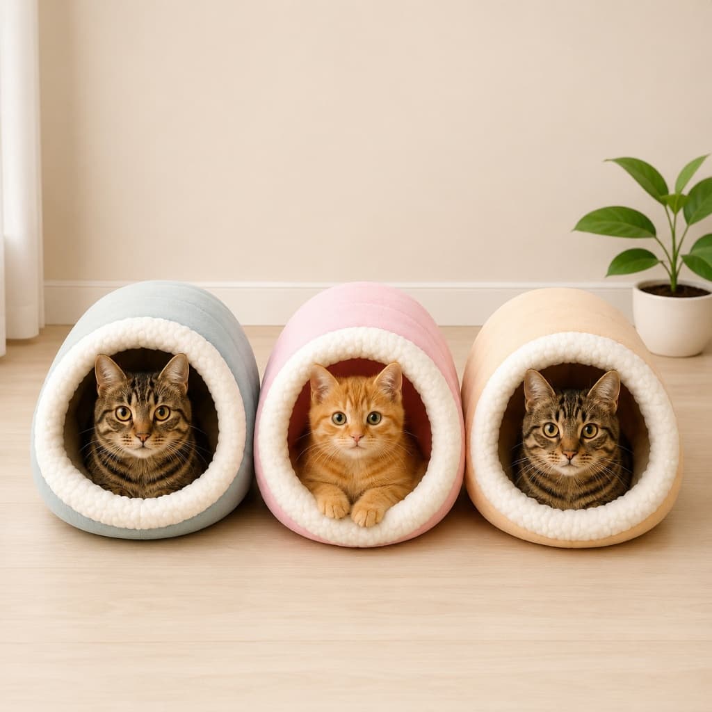 Caminha Toca de Dormir Sherpa Para Gato Caminha Pet Cama Velboa
