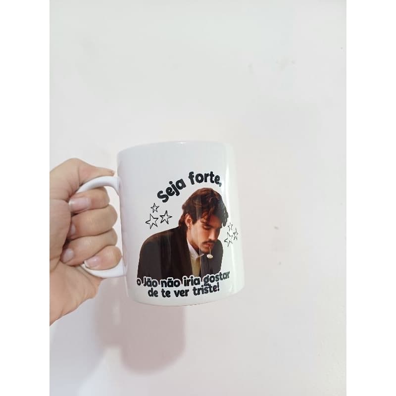 Caneca Personalizada | Caneca Jão | Caneca Seja forte | Xícara | Caneca