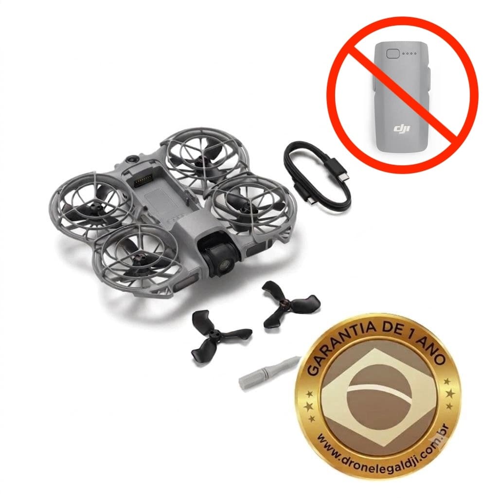 Drone DJI neo 2 novo original (SEM BATERIA) com nfe, anatel, 1 ano segurado