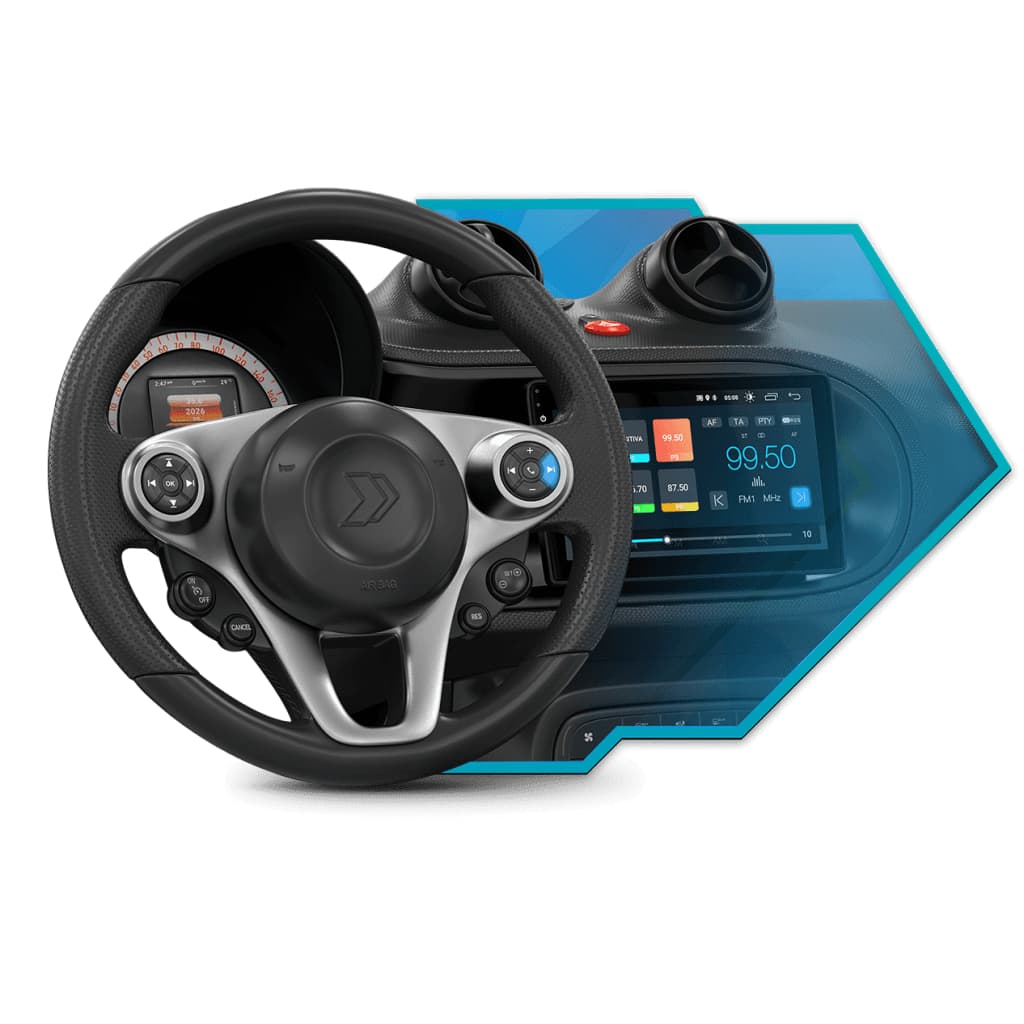 Interface para comando de volante universal FT-WI Faaftech