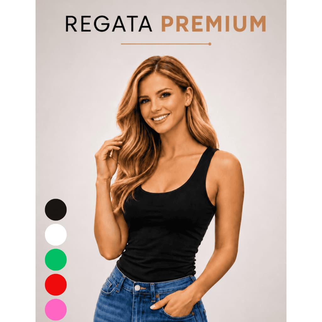 Blusa Regata Feminina Alça Larga / Blusinha Feminina Alça Grossa Viscolycra
