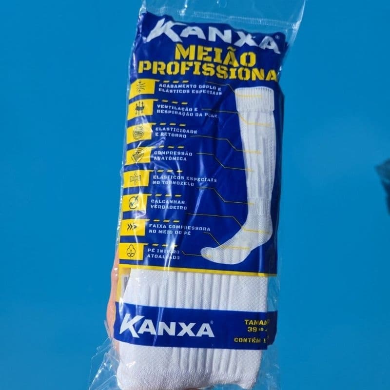 Meião Profissional da Kanxa Branco