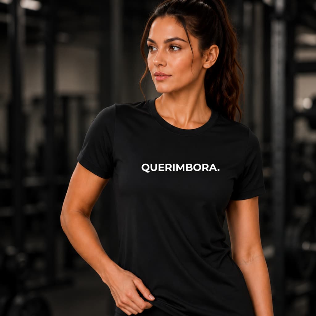 Camiseta Fitness Feminina Dry Fit Frases Personalizada Academia Treino Respirável Baby Look