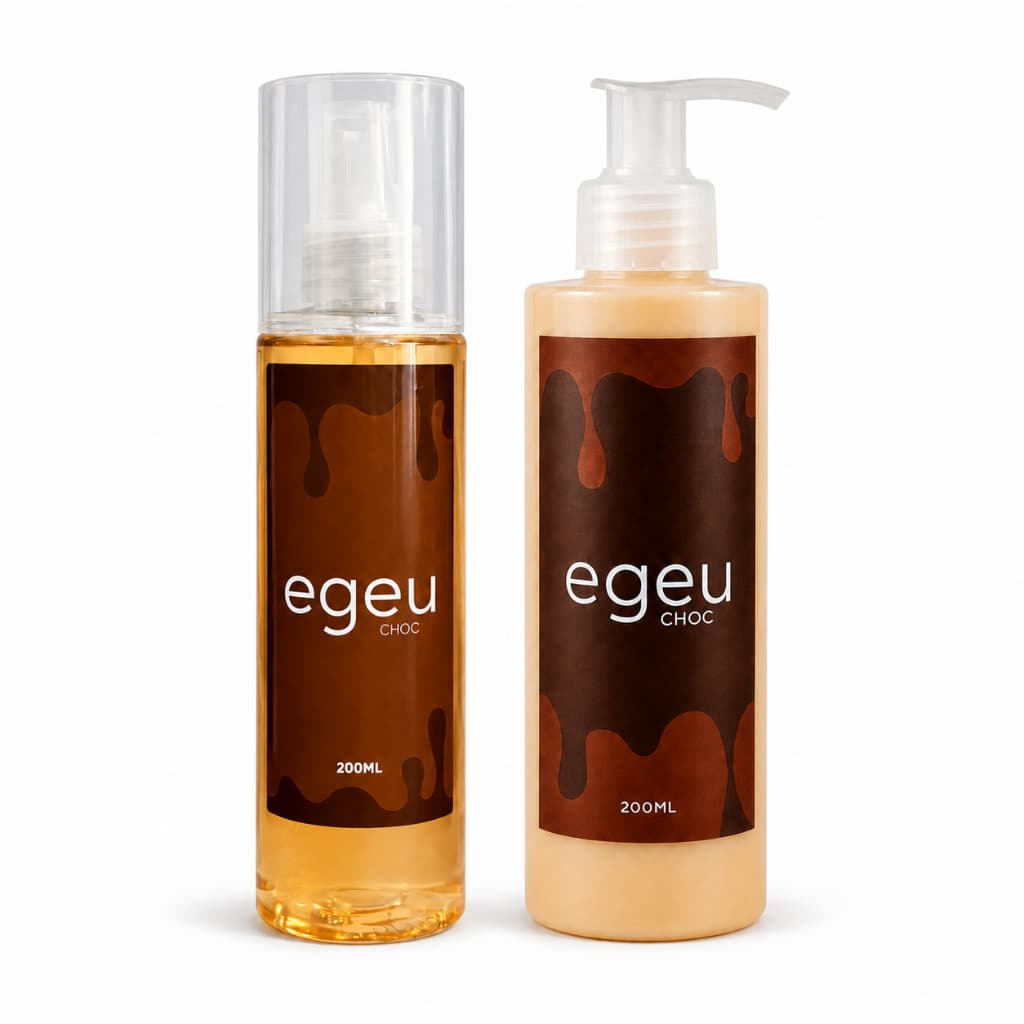 Kit Chocolate Body Splash + Creme Hidratante 200ml | Perfume Doce Cremoso • Longa Duração