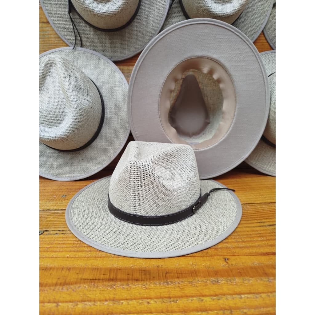 Kit 7 Chapéus Social Juta Agro Outback com FORRO