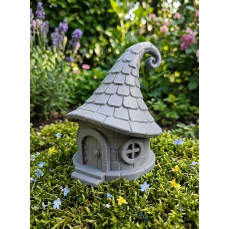 CASA DECORATIVA PARA JARDIM, ESTILO COGUMELO BAMBÚ/DECORAÇÃO/JARDIM/CASA
