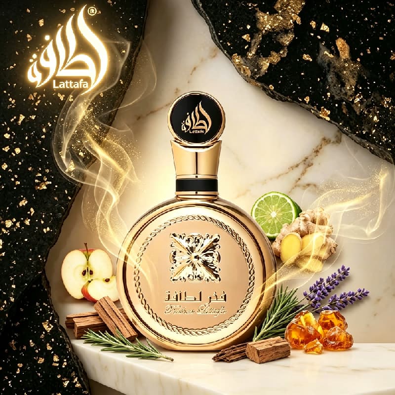 Perfume Arabe Lattafa Fakhar Gold Extrait Eau de Parfum 100ml Lacrado Original Unissex